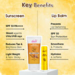Iba Ubtan Lip Balm + Ubtan Sunscreen Combo - Image 3
