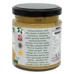 ALMOND BUTTER WITH FLAX SEEDS