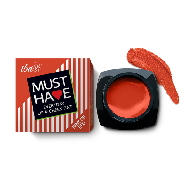 Iba Must Have Everyday Lip & Cheek Tint - Hint of Red, 8 g