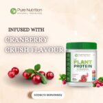 Vegan Protein Cranberry Crush Powder – Plant-Based Protein (500g) - Image 3