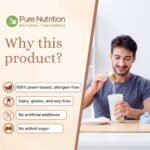 Pure Nutrition Plant Protein Powder Berry Blast 500g – Vegan Protein with Omega 3 & Enzymes - Image 4
