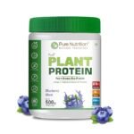 Pure Nutrition Plant Protein Powder Berry Blast 500g – Vegan Protein with Omega 3 & Enzymes