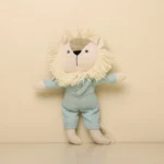 Baby Forest Cuddly Buddies Baby Simba Soft Toy – Handmade & Safe Plush Toy for Babies - Image 3