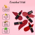 Iba Pure Lips Moisture Rich Lipstick-A90 Coral Glow, 4 g - Image 5