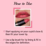 Iba Pure Lips Moisture Rich Lipstick-A90 Coral Glow, 4 g - Image 7