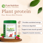 Vegan Protein Cranberry Crush Powder – Plant-Based Protein (500g) - Image 2