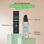 Iba Plant Keratin Hair Serum for Frizz-Free Hair, 45 ml - Image 4