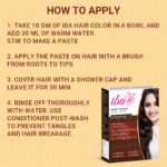 Iba Hair Color-Dark Brown, 70 g - Image 5
