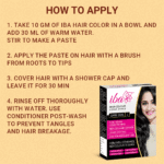 Iba Hair Color-Dark Coal (Pack of 3) - Image 5