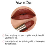 Iba Pure Lips Long Stay Matte Lipstick-M02 Mocha Shot, 4 g - Image 7