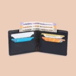 ZOUK Pulse Billfold Men’s Wallet – Bristel Vegan Leather Wallet - Image 3