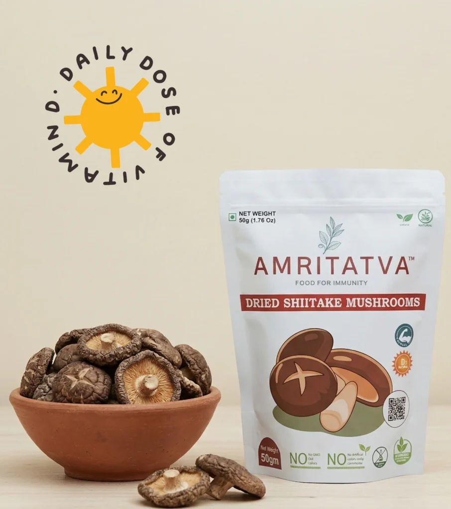 Amritatva Dried Shiitake Mushrooms