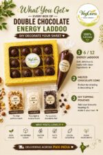 vegan chocolate energy laddoo box VegGora