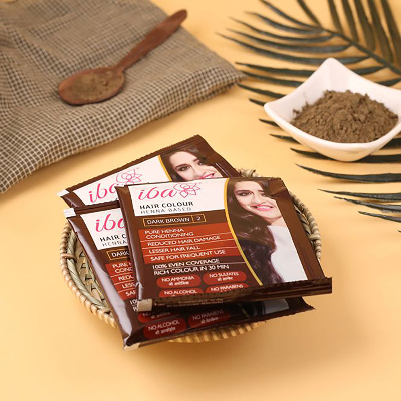 Iba Hair Color-Dark Brown (Pack of 3) - Image 2