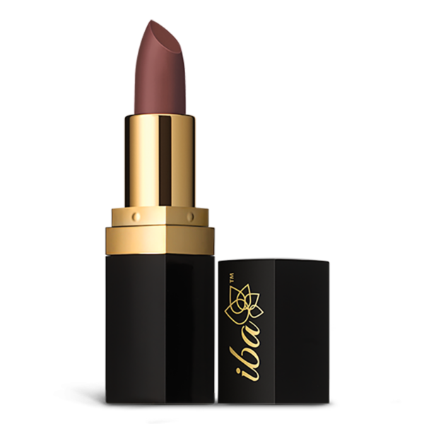 Iba Pure Lips Long Stay Matte Lipstick-M16 Rose Tan, 4 g