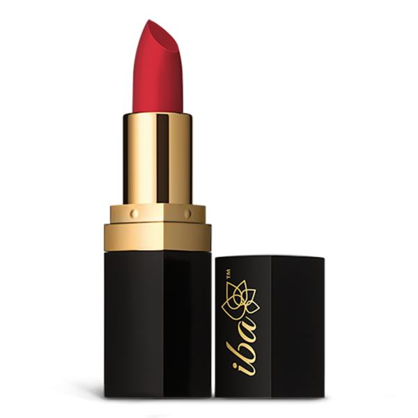 Iba Pure Lips Long Stay Matte Lipstick-M07- Red Velvet, 4 g