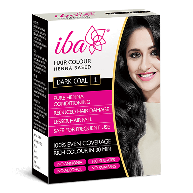 Iba Hair Color-Dark Coal, 70 g - Image 1