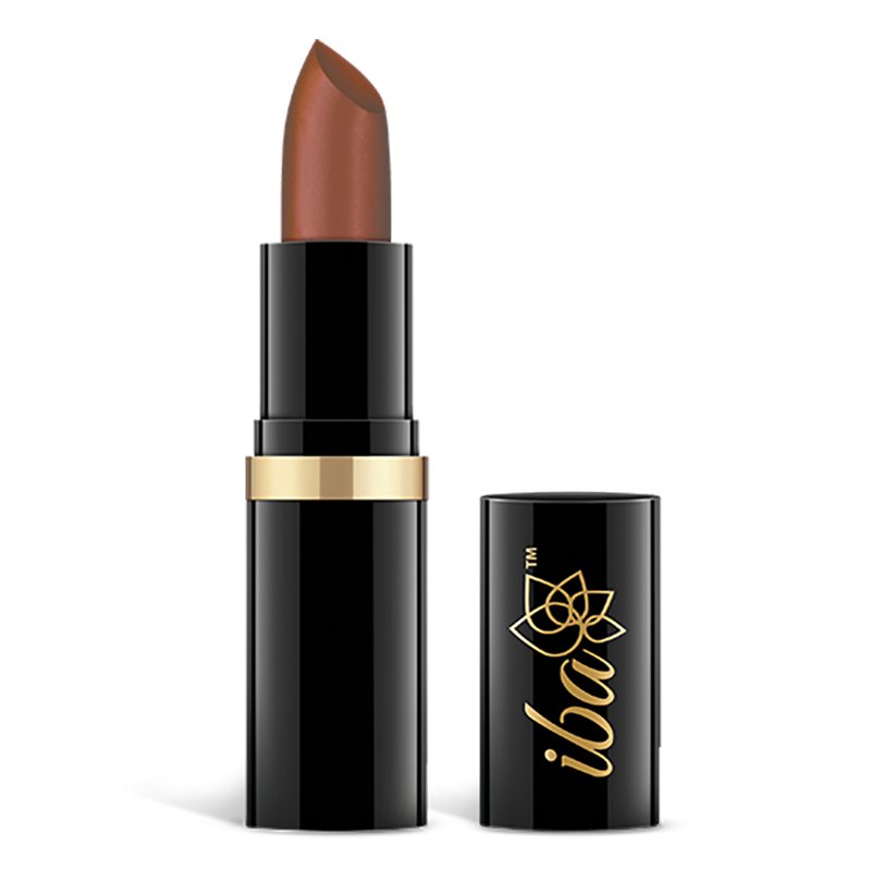 Iba Pure Lips Moisture Rich Lipstick-A36 Caramel Cream, 4 g - Image 1