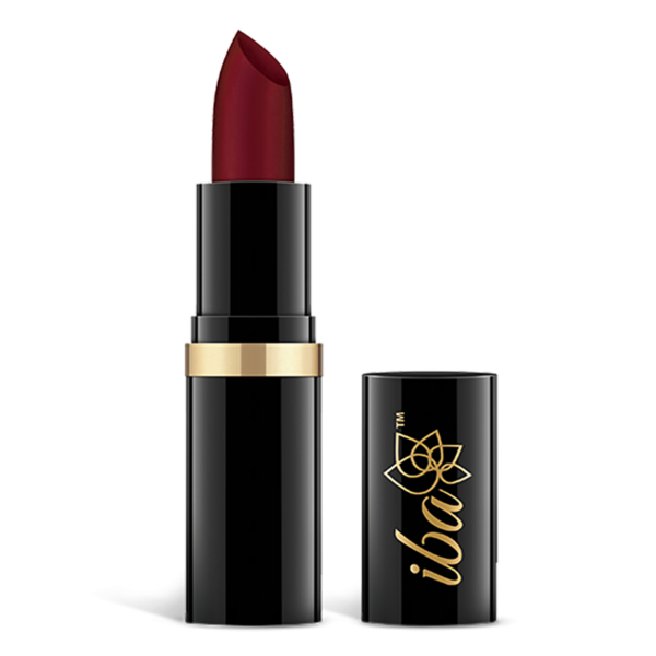 Iba Pure Lips Moisture Rich Lipstick-A72 Maroon Burst, 4 g