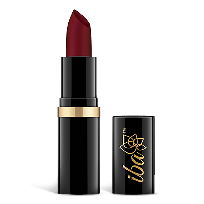 Iba Pure Lips Moisture Rich Lipstick-A72 Maroon Burst, 4 g - Image 1
