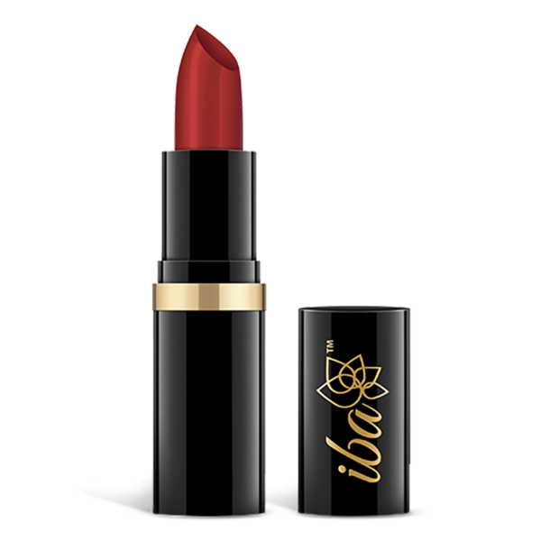 Iba Pure Lips Moisture Rich Lipstick-A60 Cherry Red, 4 g