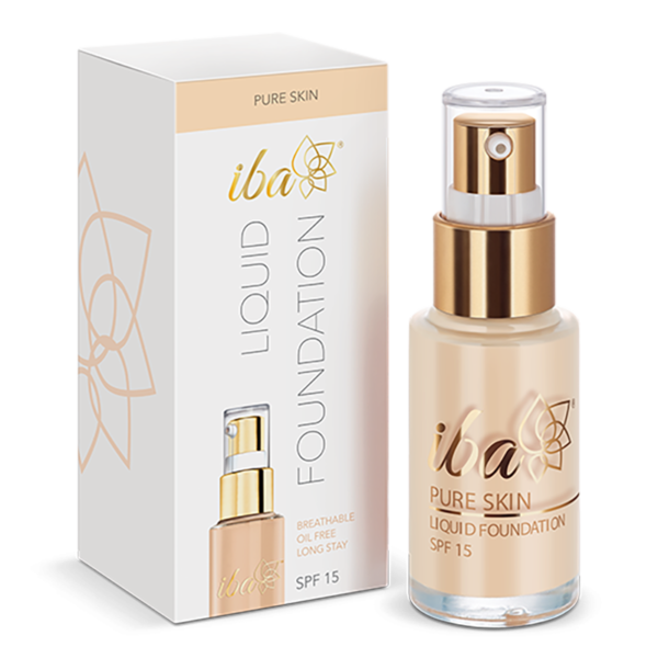 Iba Pure Skin Liquid Foundation-Snow White, 30 ml