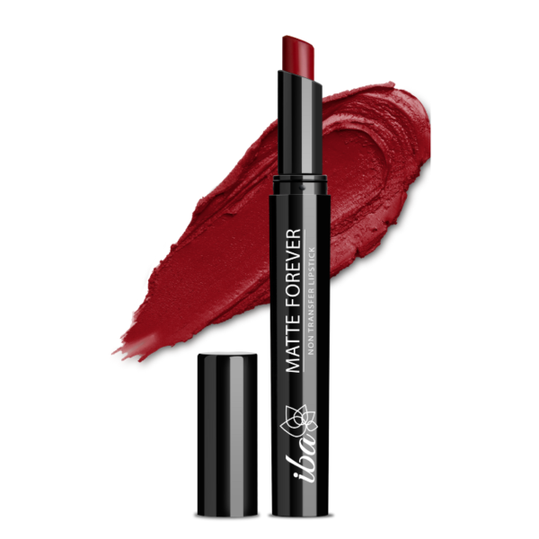 Iba Matte Forever Non Transfer Lipstick- 07 Maroon Charm, 2 g