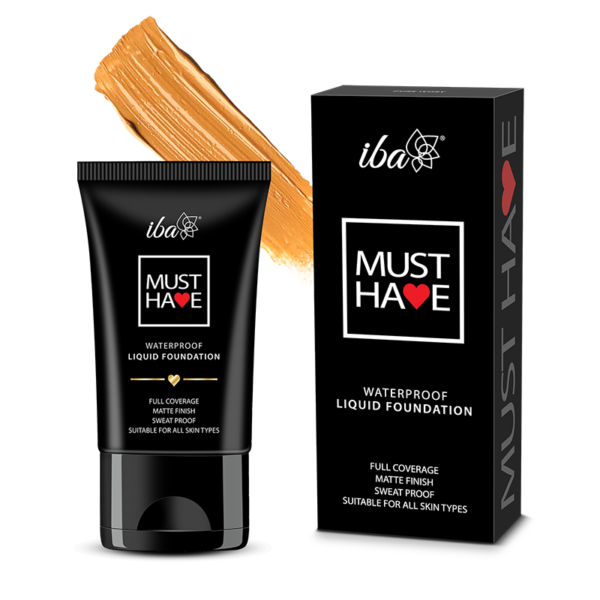 Iba Must Have Waterproof Liquid Foundation - Medium Beige,30 ml