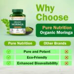 Organic Moringa Tablets 1200mg | Supports Immunity, Digestion & Energy - Image 11