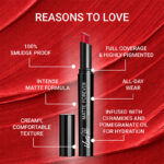 Iba Matte Forever Non Transfer Lipstick, 2 g - Image 44