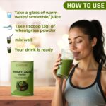 Pure Nutrition Wheatgrass Powder – 100g | Supports Detox, Alkalinity & Vitality - Image 5