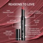 Iba Matte Forever Non Transfer Lipstick, 2 g - Image 12