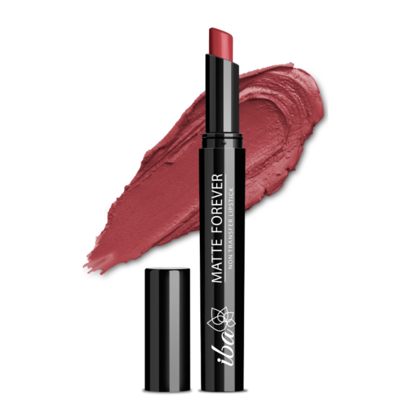 Iba Matte Forever Non Transfer Lipstick- 08 Rosy Blush, 2 g
