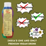 Vegu Vegu Kesar Elaichi Soya Drink | Rich Creamy Vegan Royal Drink - Image 2