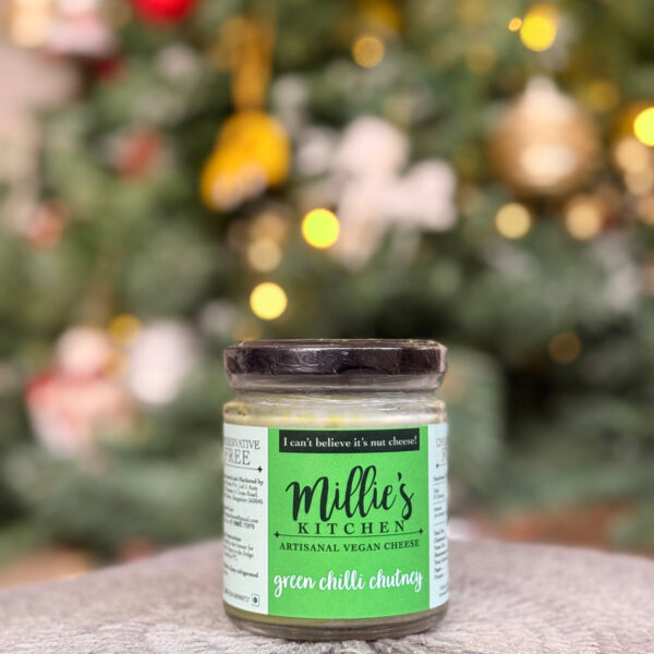 Green Chili Chutney Cheese Spread
