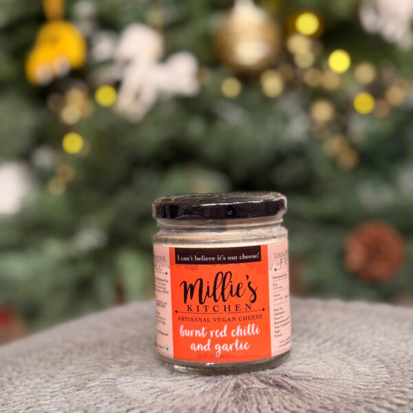 Burnt Red Chili and Garlic Cheese Spread
