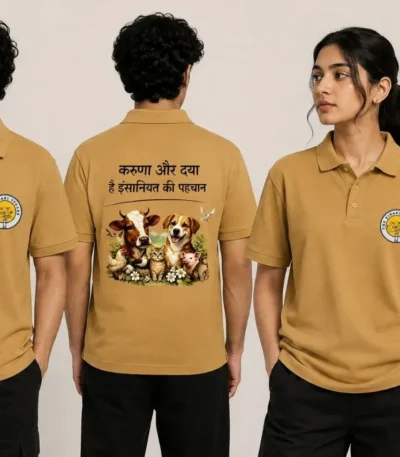 vegan polo T-shirt