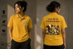 vegan polo T-shirt