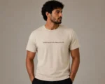 tribal graphic T-shirt for men