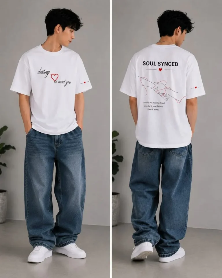 couple graphic T-shirts