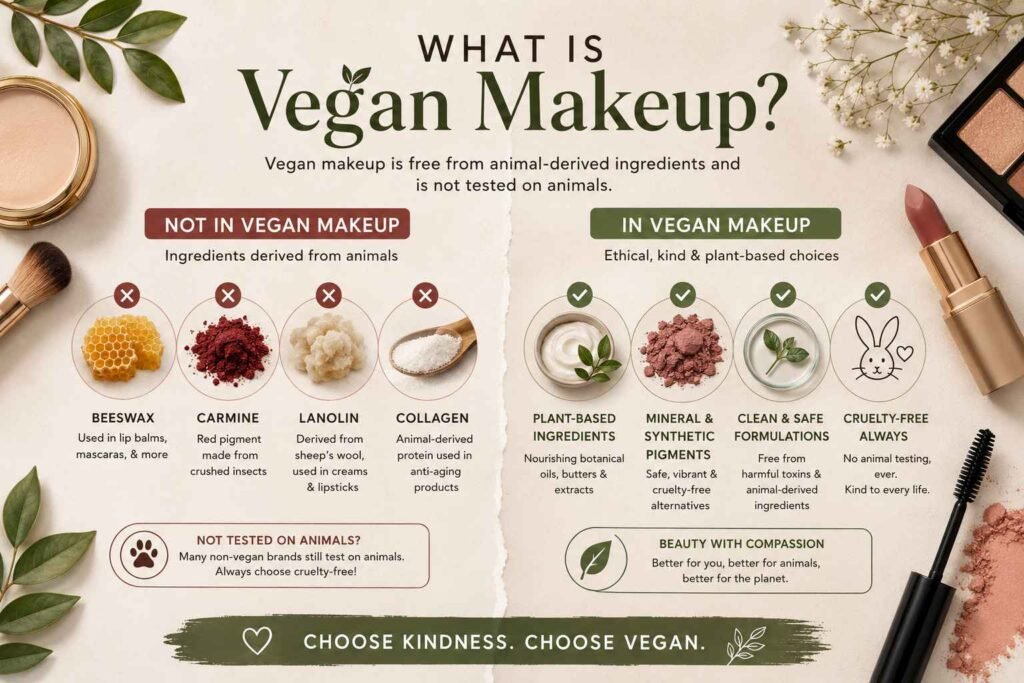 What is vegan makeup?