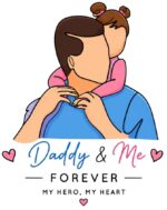 Dad & Me Matching Father's Day Combo – Oversized Cotton T-Shirt & Baby Romper - Image 2