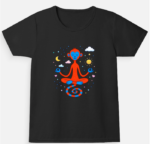 Zen Monkey Club Kids T-Shirt | 100% Cotton Girls Tee - Image 3
