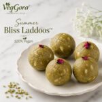 VegGora Summer Bliss Laddoos handcrafted vegan laddoos made with fennel seeds, almonds, melon seeds and cardamom