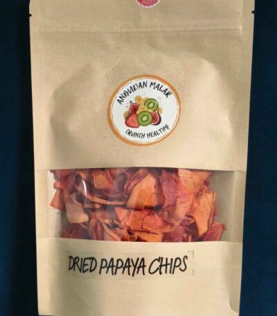 dried papaya chips,