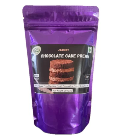 Whole Wheat Jaggery Chocolate Cake Premix