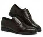 Ethik Winger Brown Wingtip Brogue Derby Shoes for Men | Premium Vegan Formal Shoes - Image 2