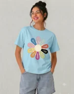 COLORFUL HAIR CLIPS GRAPHIC UNISEX T-SHIRT - Image 9