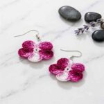 Raksha Bandhan Gift Box for Sister | Handmade Rakhi Hamper with Crochet Rose, Scrunchie, Hair Bow, and Earrings - Image 2