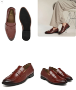 Ethik Simplicist Brown Penny Loafers – Premium Vegan Slip-On Formal Shoes - Image 11